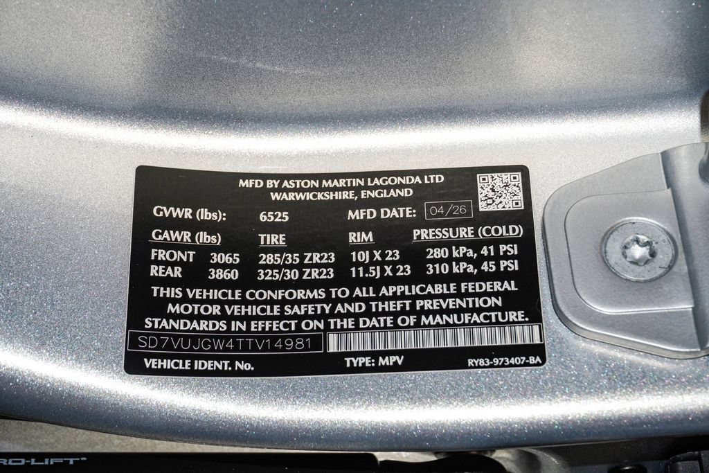 New 2026 Aston Martin DBX 707 AWD/4WD image 34