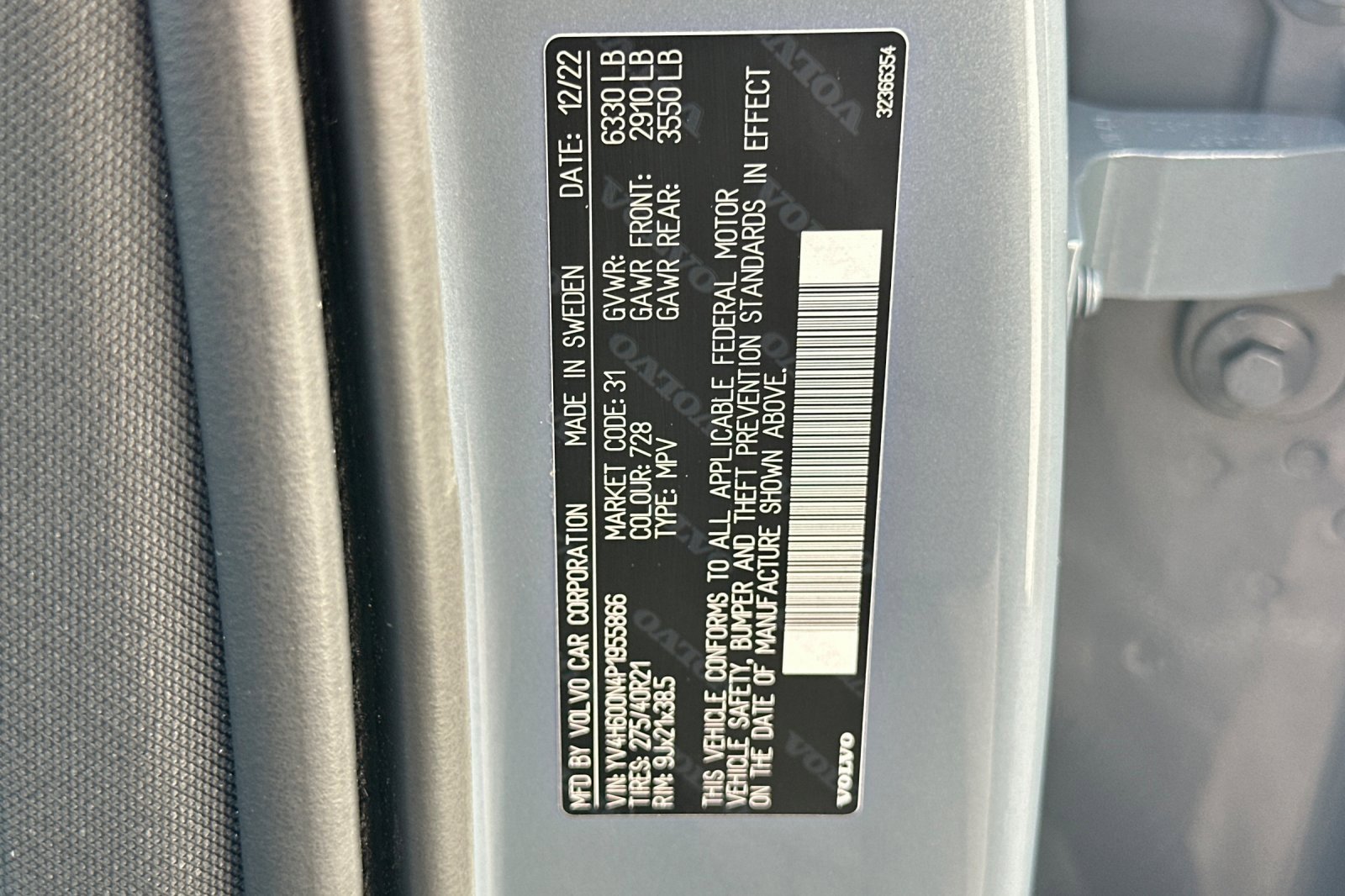 Used 2023 Volvo XC90 T8 Plus w/ Protection Package Premier image 35