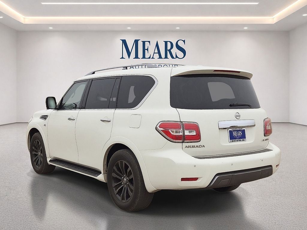 Used 2019 Nissan Armada Platinum w/ Captain's Chairs Package RWD image 3