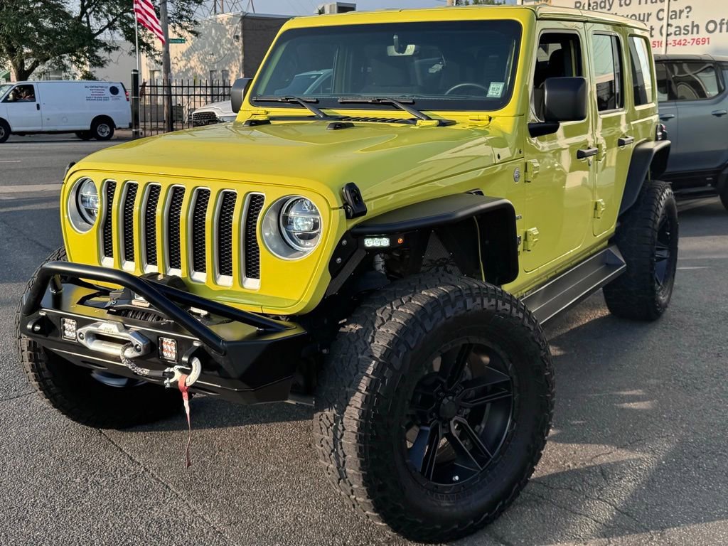 Certified 2022 Jeep Wrangler Unlimited Sahara w/ LED Lighting Group image 3