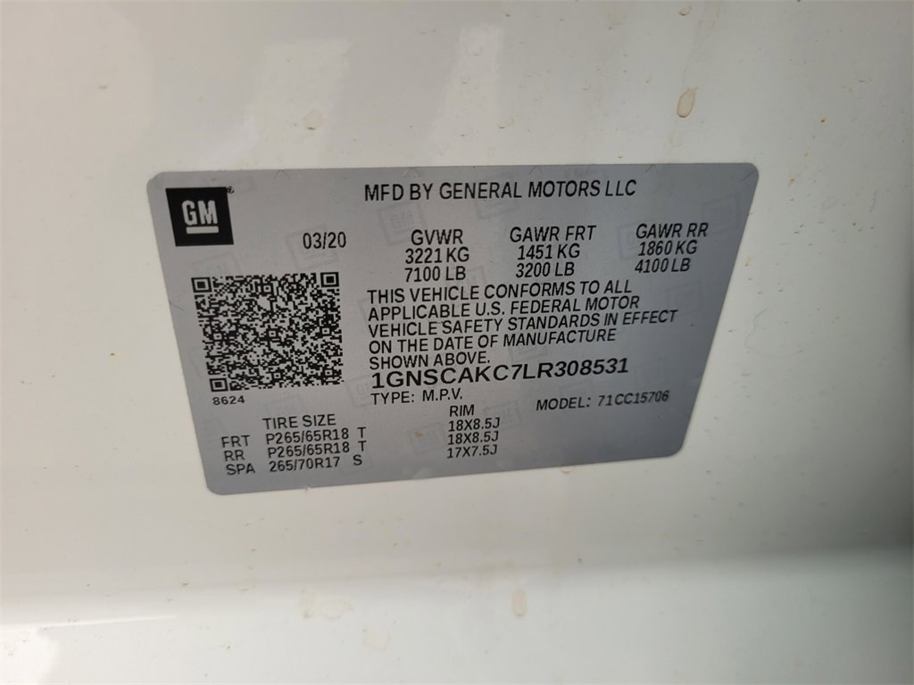 Certified 2020 Chevrolet Tahoe LS image 21