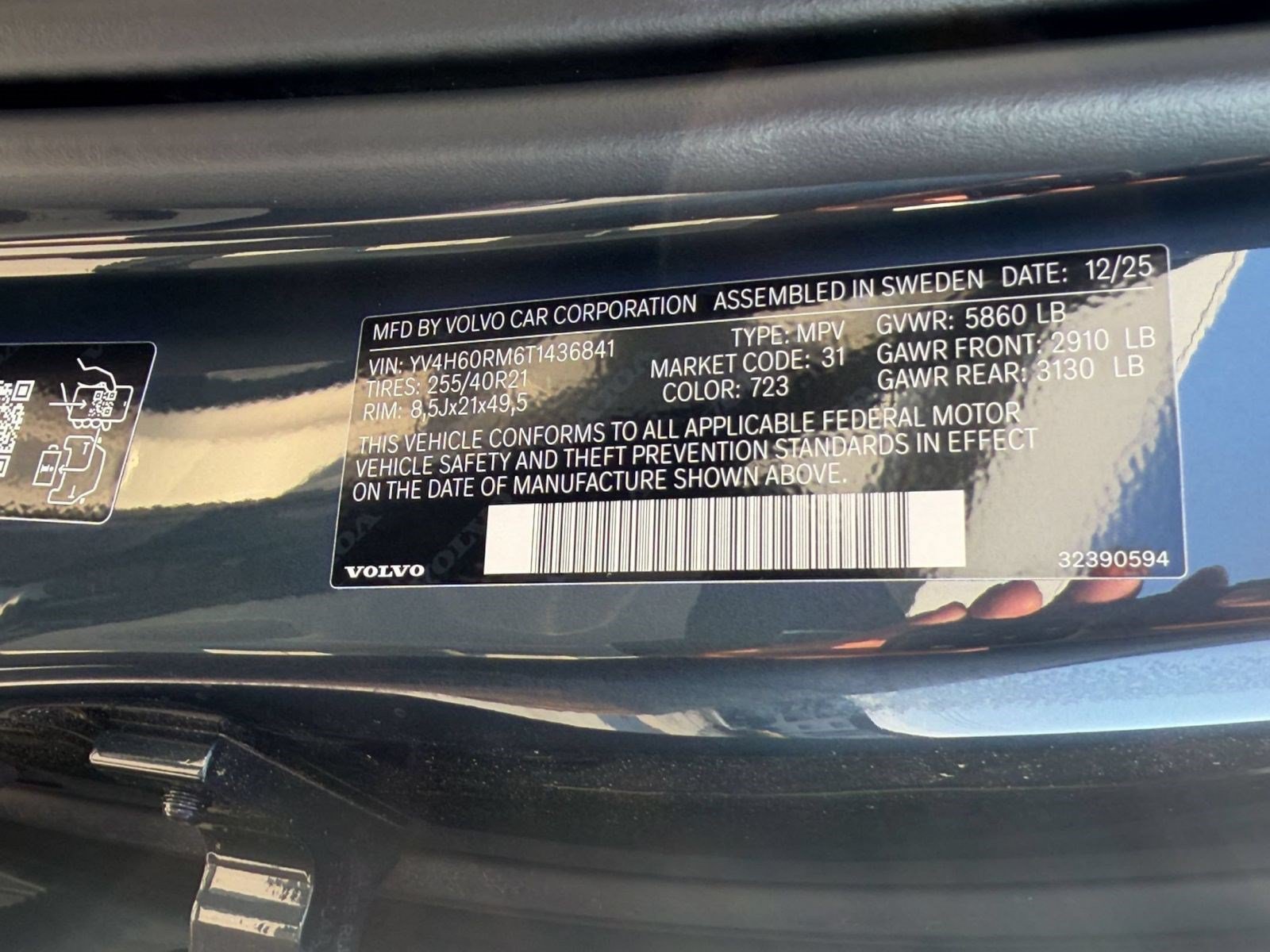 New 2026 Volvo XC60 T8 Ultra w/ Climate Package AWD/4WD image 26