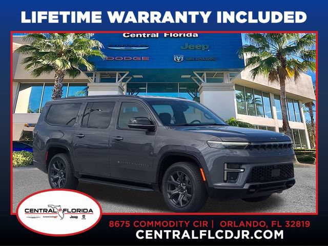 New 2026 Jeep Grand Wagoneer L Limited w/ HD Trailer Tow Package