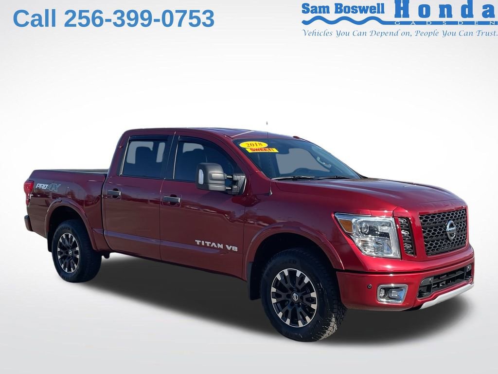 Used 2018 Nissan Titan PRO-4X w/ Pro-4x Convenience Package image 1