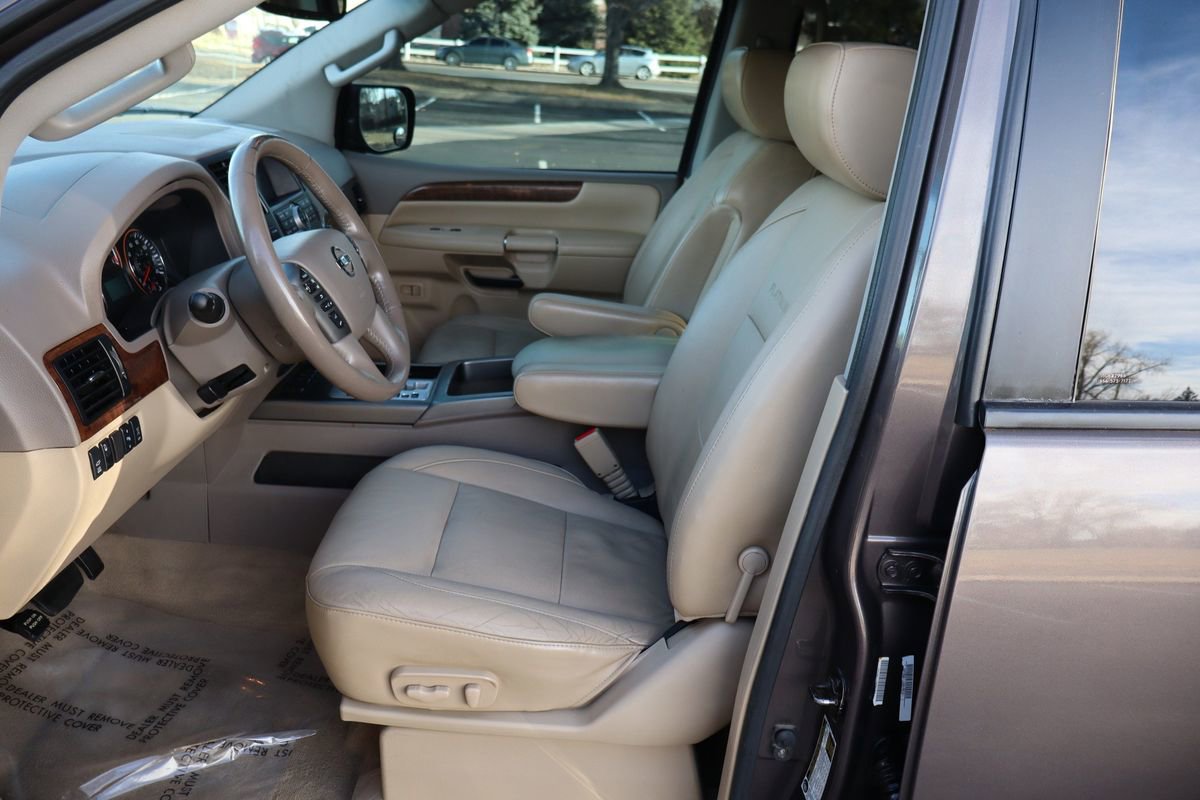 Used 2014 Nissan Armada Platinum w/ 2nd Row Captain Seat Package image 19