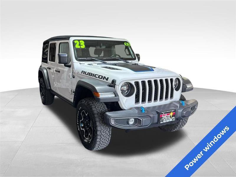 Used 2023 Jeep Wrangler Unlimited Rubicon 4xe w/ Cold Weather Group AWD/4WD image 3