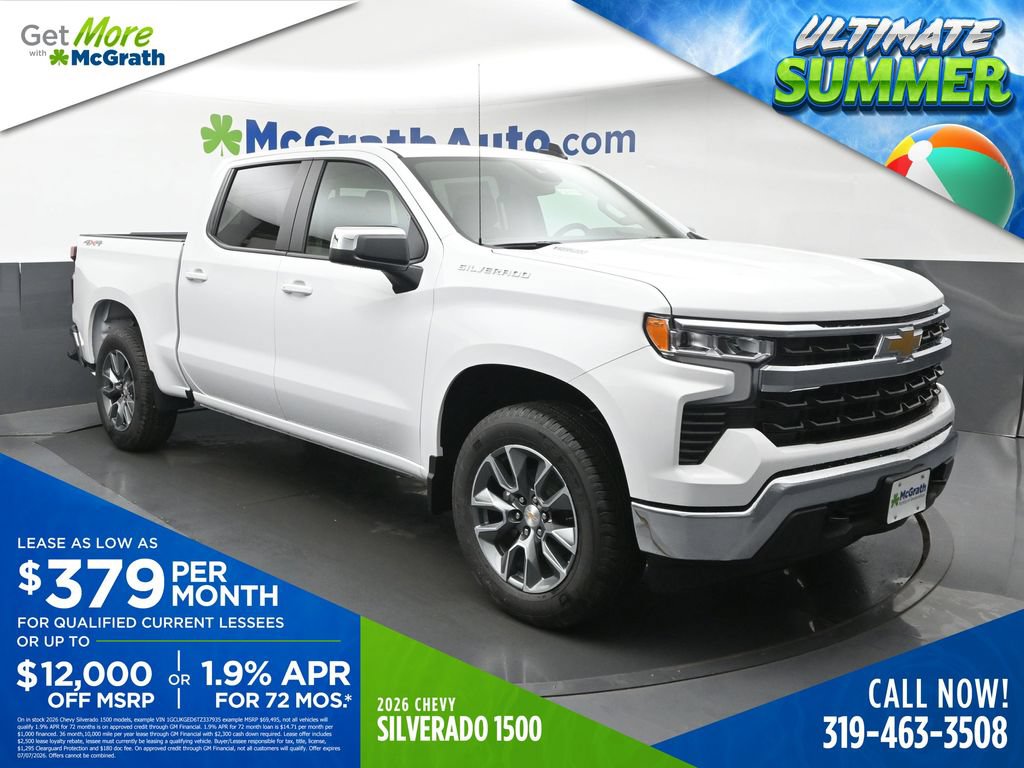 New 2026 Chevrolet Silverado 1500 LT w/ All Star Edition Plus