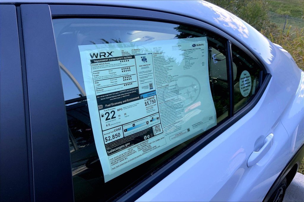 New 2026 Subaru WRX Premium AWD/4WD image 13