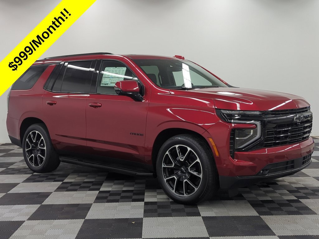 New 2026 Chevrolet Tahoe RST w/ RST Capability Package AWD/4WD image 1