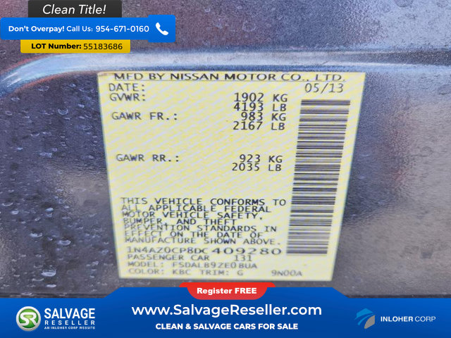 Used 2013 Nissan Leaf S FWD image 17