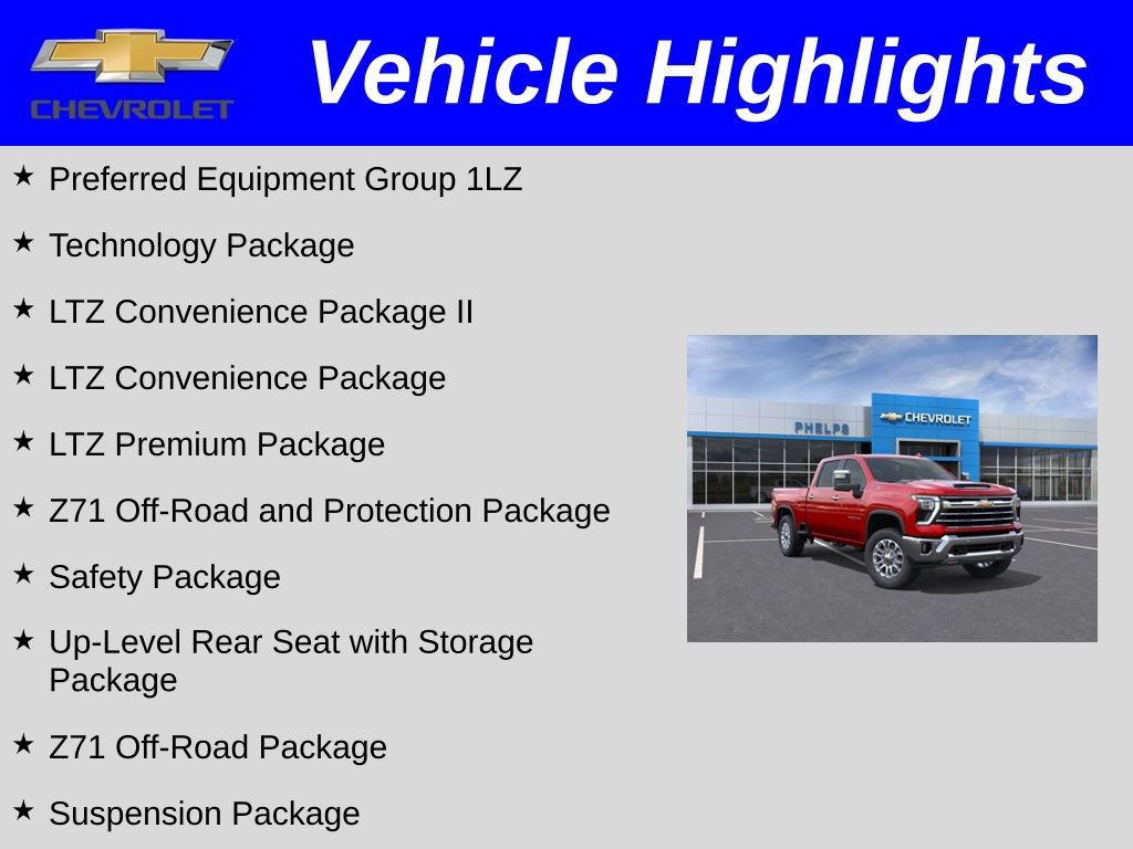 New 2026 Chevrolet Silverado 2500 LTZ w/ LTZ Premium Package AWD/4WD image 2