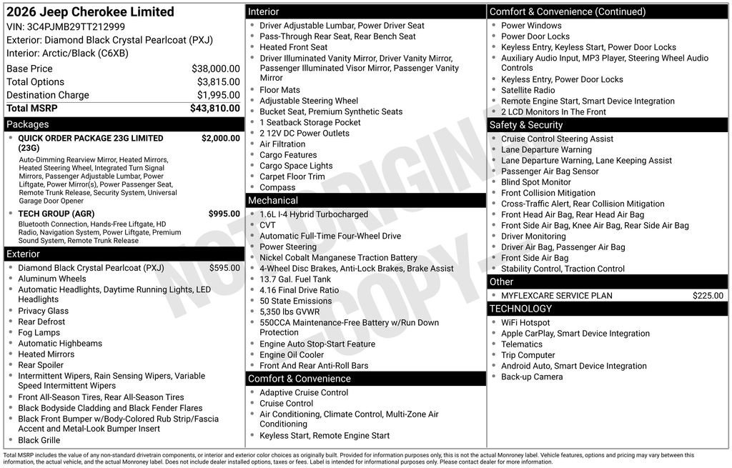 New 2026 Jeep Cherokee Limited image 9
