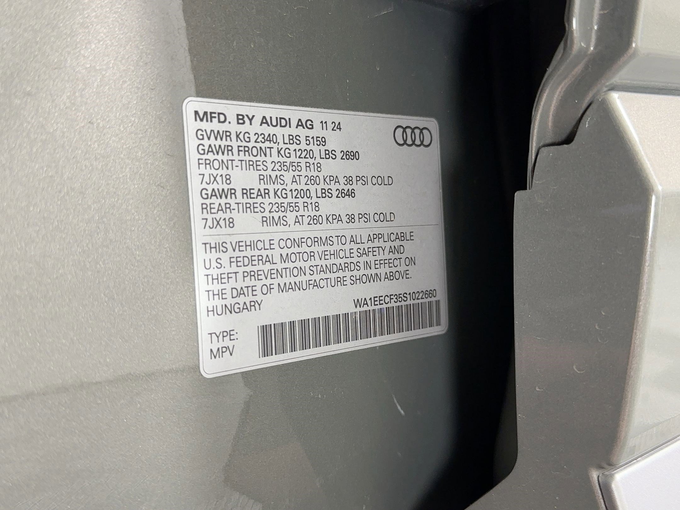 Certified 2025 Audi Q3 2.0T Premium Plus w/ Premium Plus Package image 16