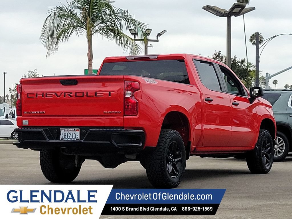 Certified 2025 Chevrolet Silverado 1500 Custom Trail Boss w/ LPO, Dark Essentials Package AWD/4WD image 11