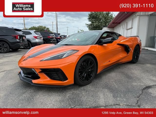 Used 2024 Chevrolet Corvette Stingray Preferred Conv w/ Z51 Performance Package RWD image 8