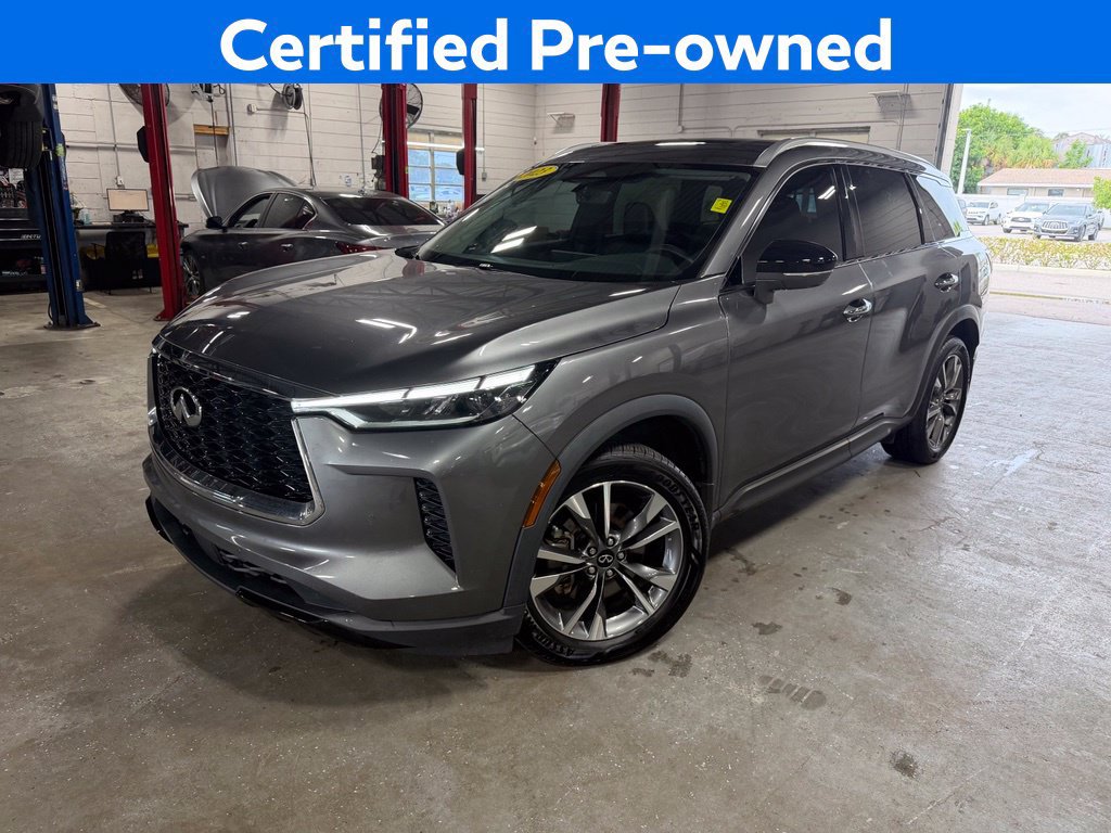 Certified 2023 INFINITI QX60 Luxe w/ Cargo Package AWD/4WD image 1