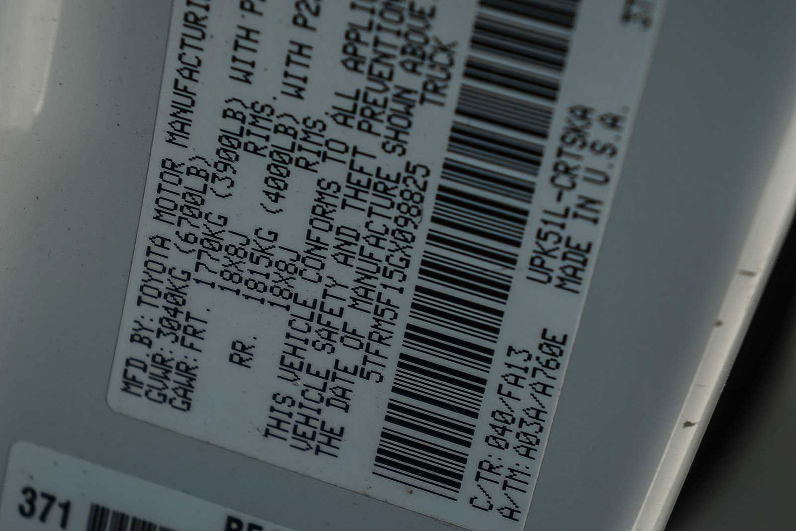 Used 2016 Toyota Tundra SR w/ Tow Package image 26