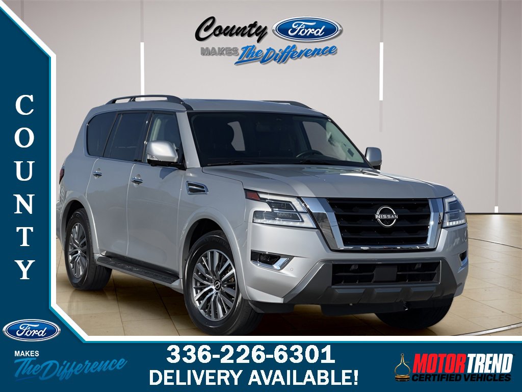 Used 2023 Nissan Armada SL w/ Captain's Chairs Package image 1