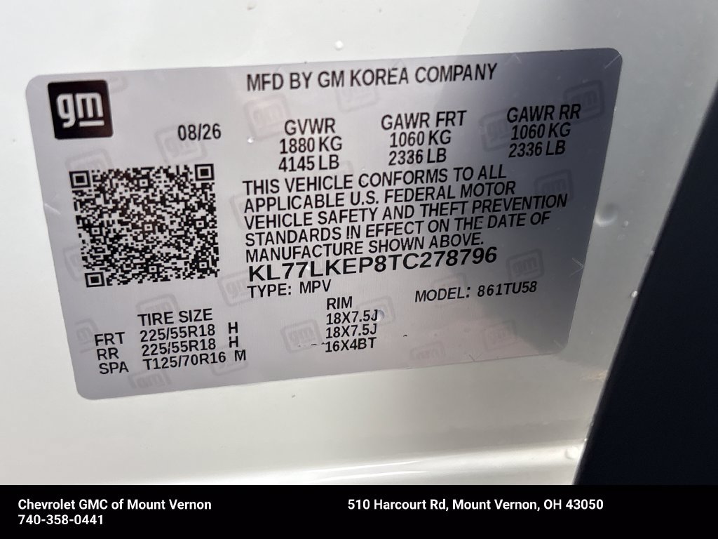 New 2026 Chevrolet Trax ACTIV w/ Driver Confidence Package FWD image 30