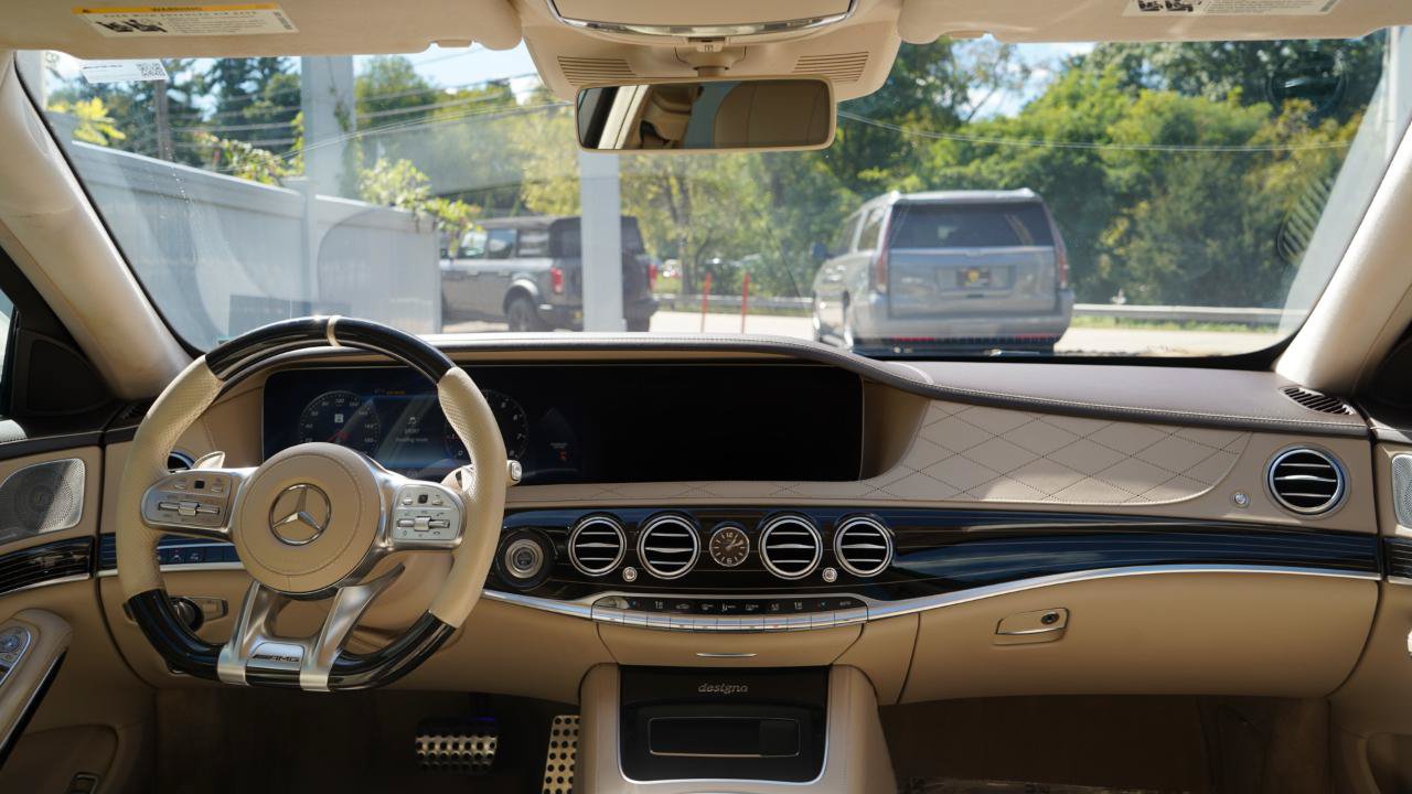 Used 2019 Mercedes-Benz S 63 AMG S 4MATIC Sedan w/ Warmth & Comfort Package image 60