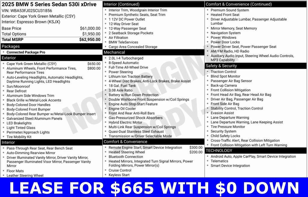 Certified 2025 BMW 530i xDrive image 7