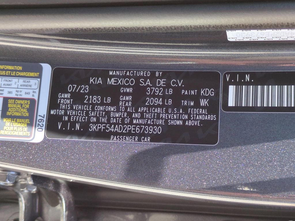 Used 2023 Kia Forte GT-Line w/ GT-Line Premium Package FWD image 28