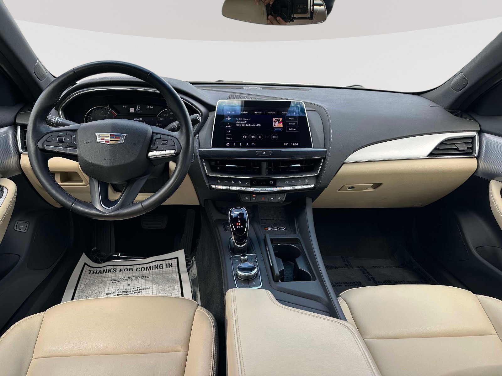 Certified 2023 Cadillac CT5 Luxury w/ Sun And Sound Package RWD image 7