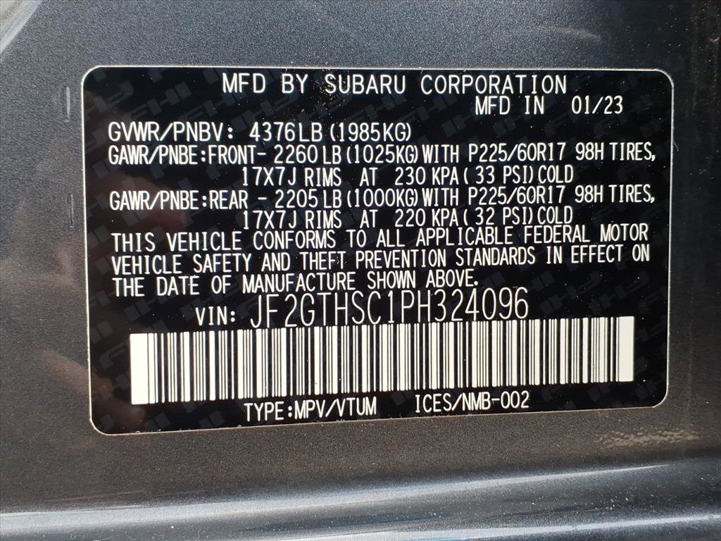 Certified 2023 Subaru Crosstrek 2.5i Sport image 27