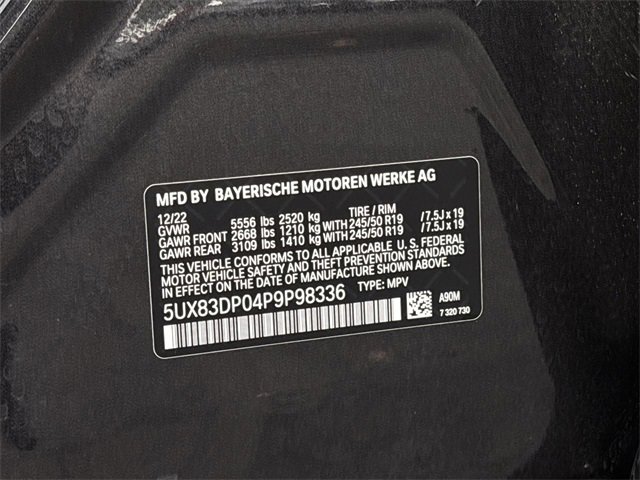 Used 2023 BMW X3 M40i w/ Parking Assistance Package image 34