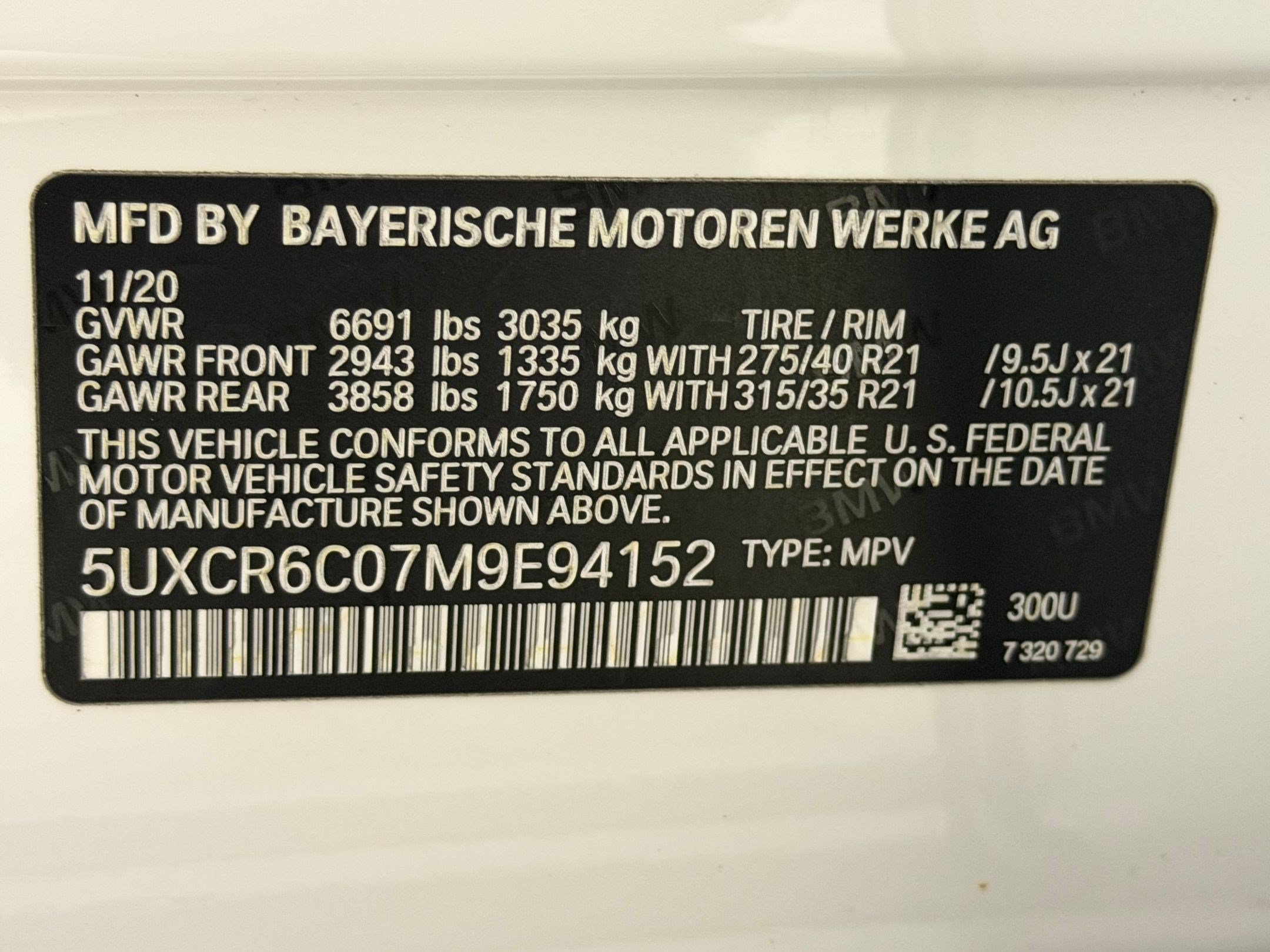Used 2021 BMW X5 xDrive40i w/ Convenience Package AWD/4WD image 12