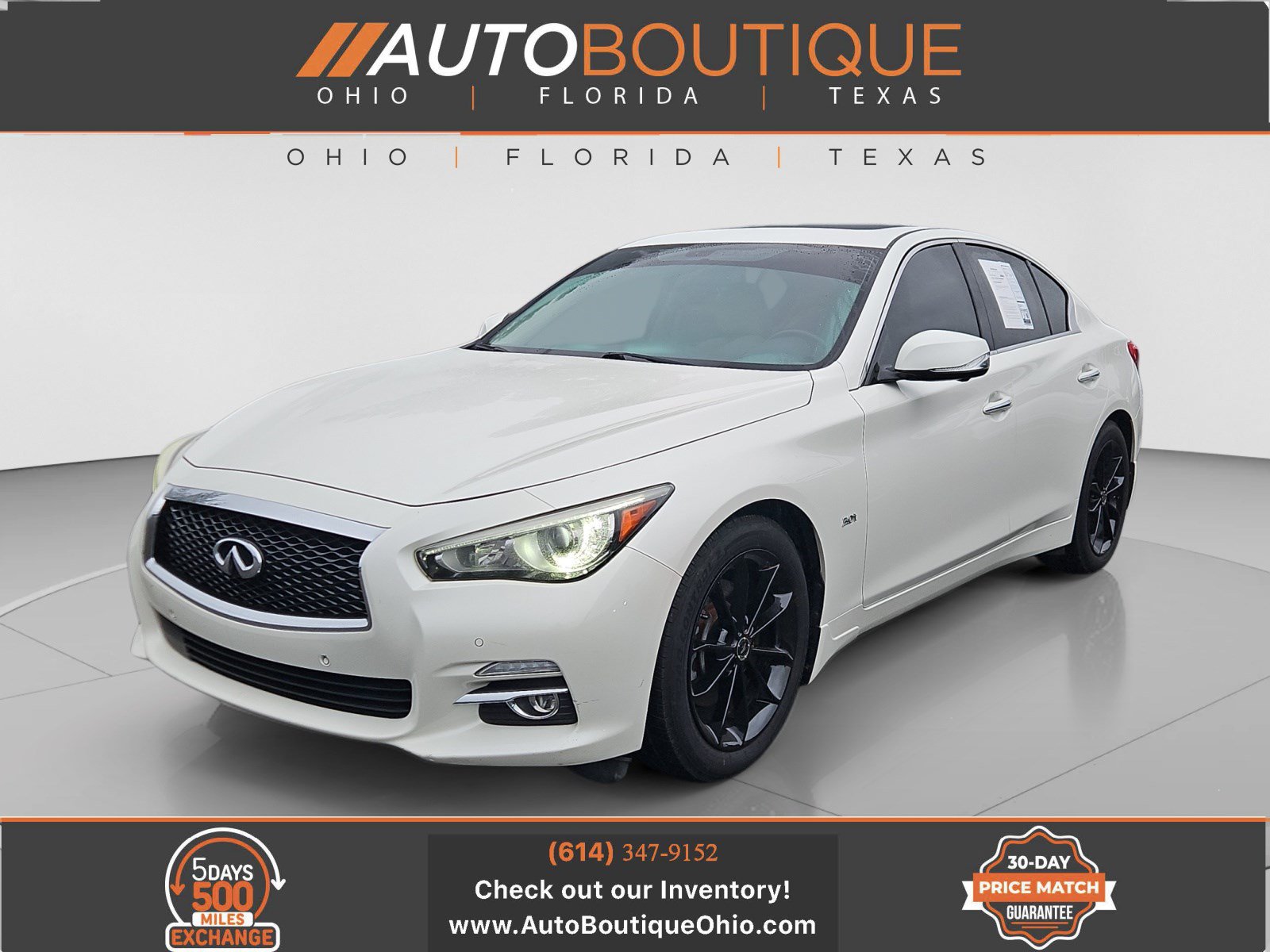 Used 2017 INFINITI Q50 3.0t Premium w/ Driver Assistance Package AWD/4WD image 1