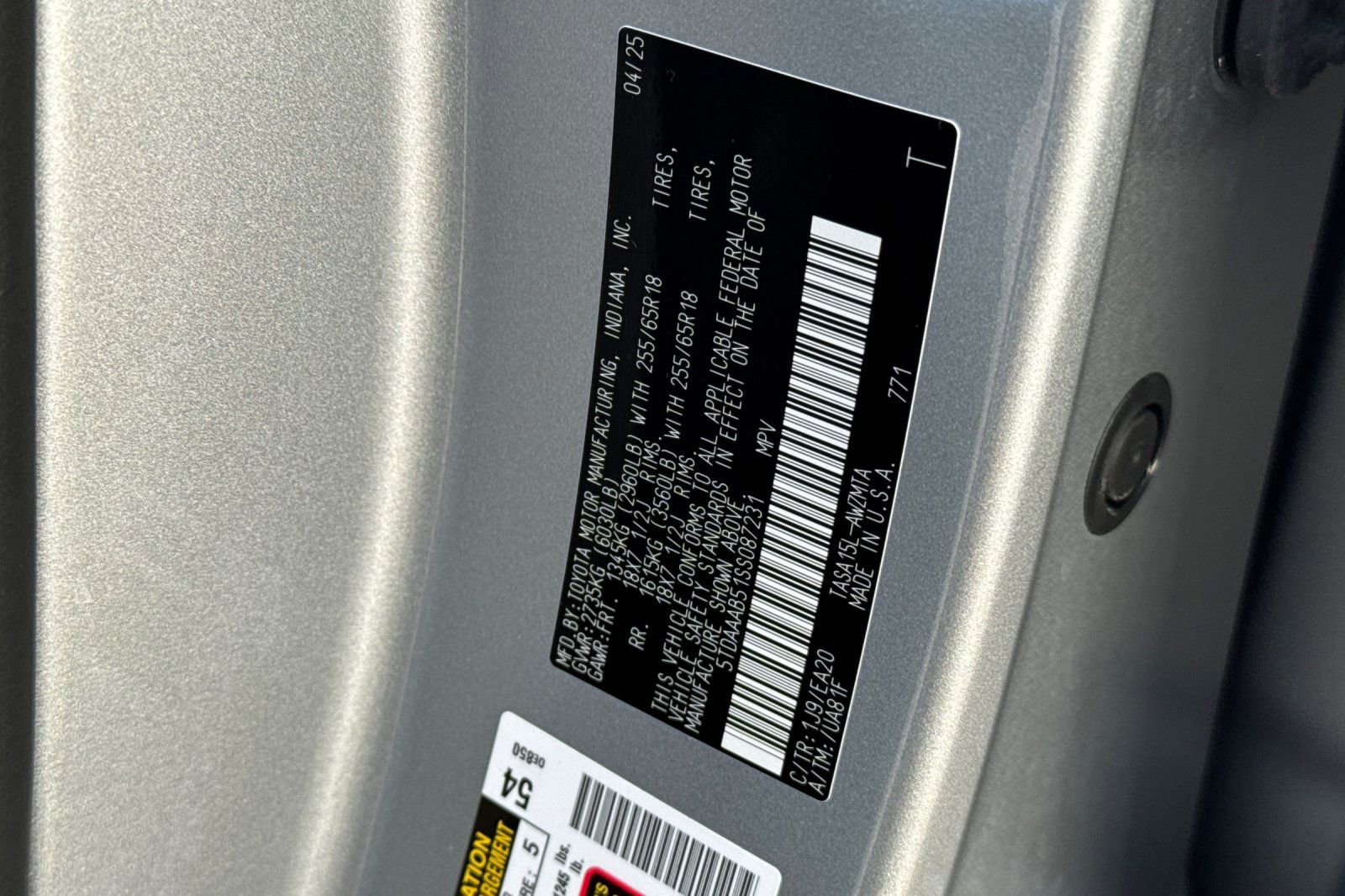 Certified 2025 Toyota Grand Highlander AWD image 38