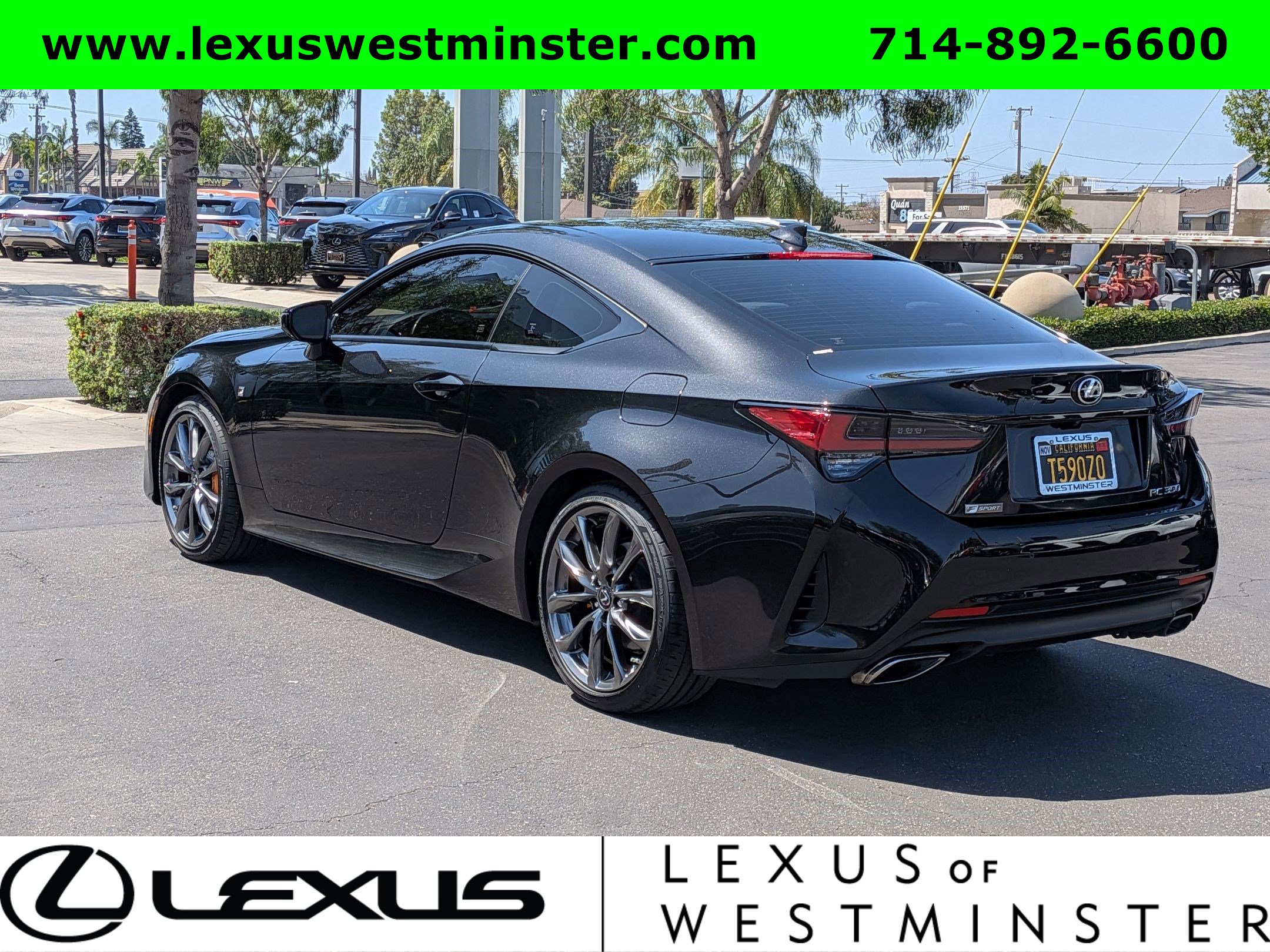 Used 2019 Lexus RC 350 F Sport w/ Accessory Package image 11