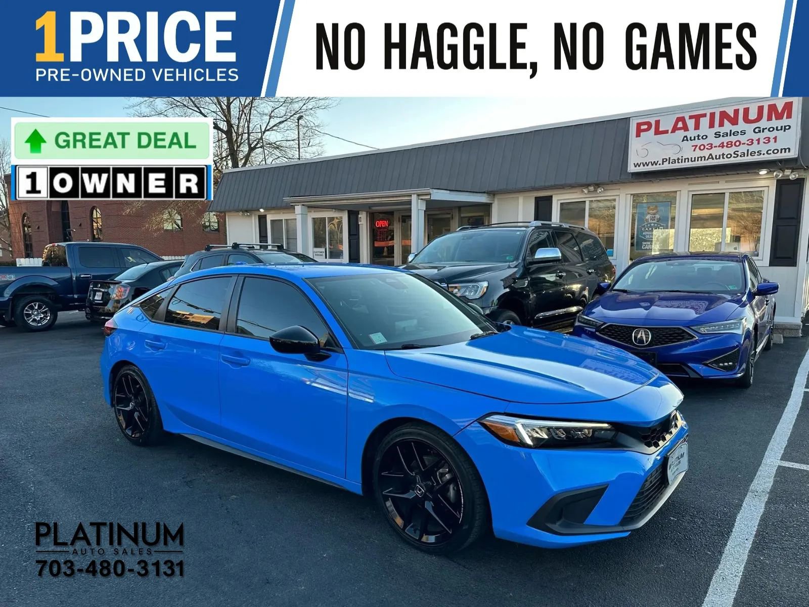 Used 2022 Honda Civic Sport image 1