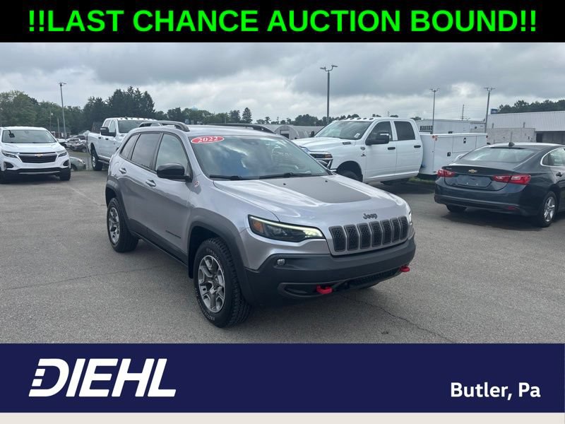 Used 2022 Jeep Cherokee Trailhawk w/ Premium Leather Package AWD/4WD video 1