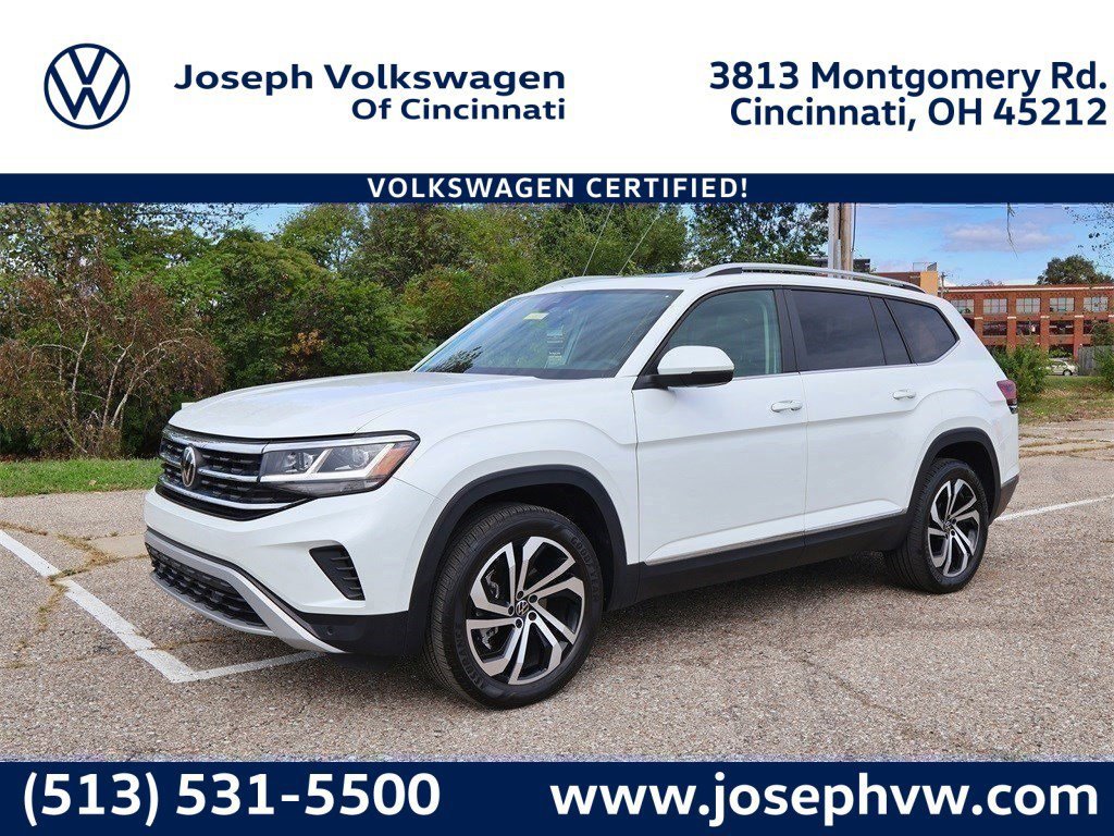 Certified 2022 Volkswagen Atlas SEL
