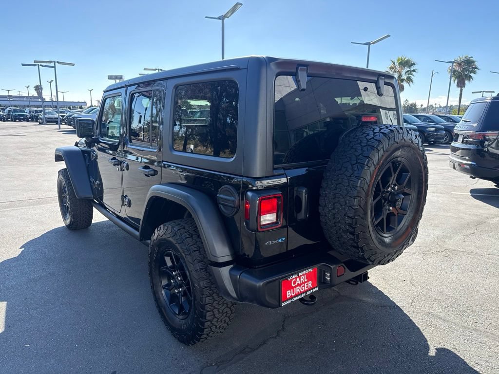 Certified 2025 Jeep Wrangler Unlimited Sport S 4xe AWD/4WD image 5