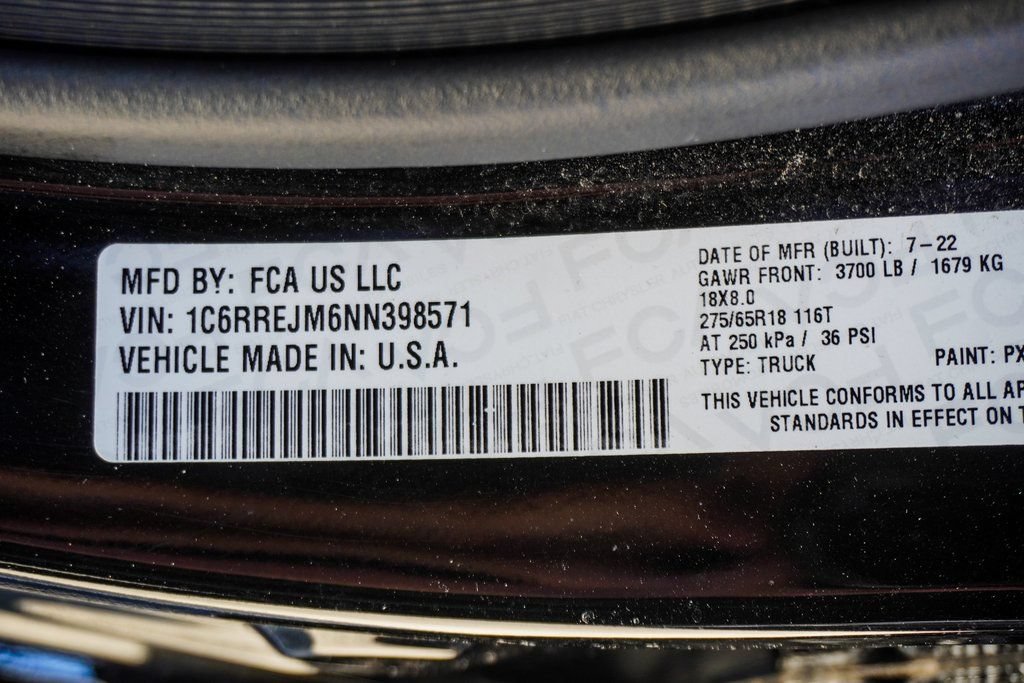 Used 2022 RAM 1500 Laramie RWD image 41