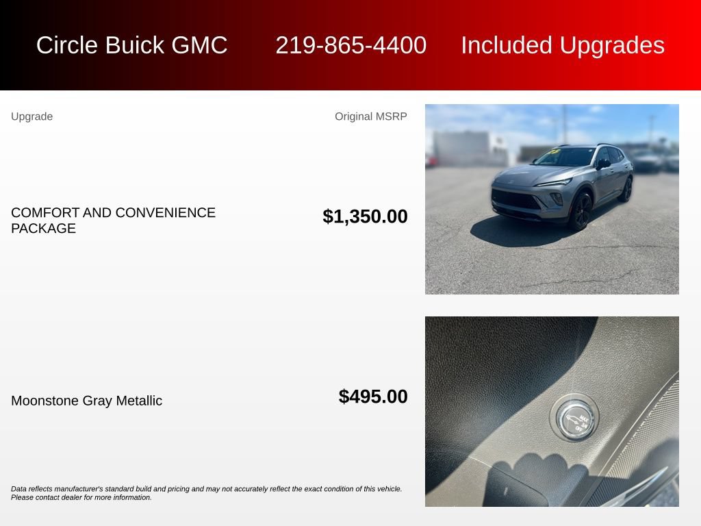 Used 2025 Buick Envision Sport Touring AWD/4WD image 3