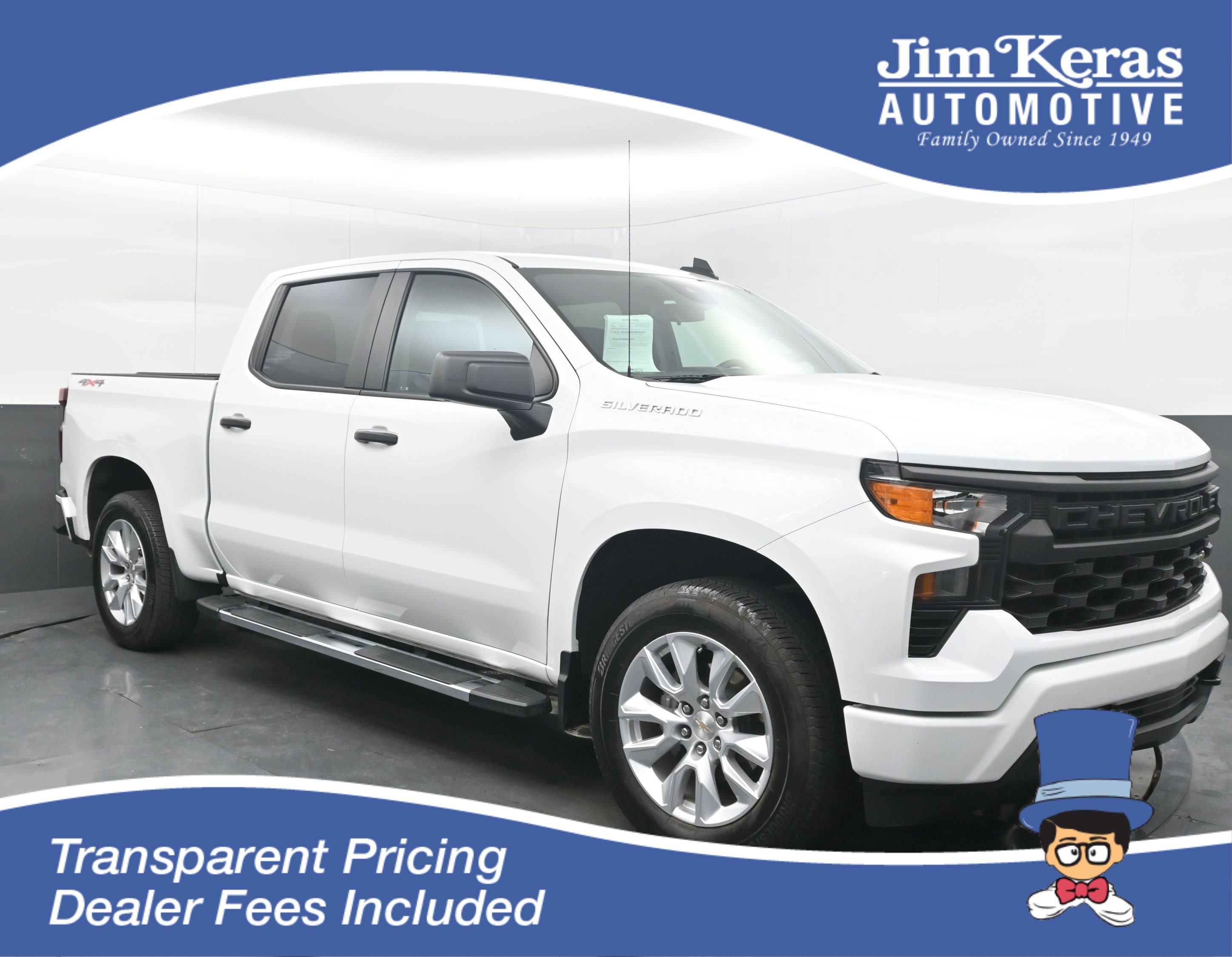 Used 2024 Chevrolet Silverado 1500 Custom AWD/4WD image 1
