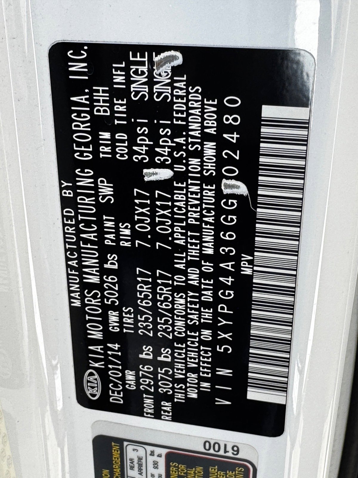 Used 2016 Kia Sorento LX w/ LX Convenience Package image 9