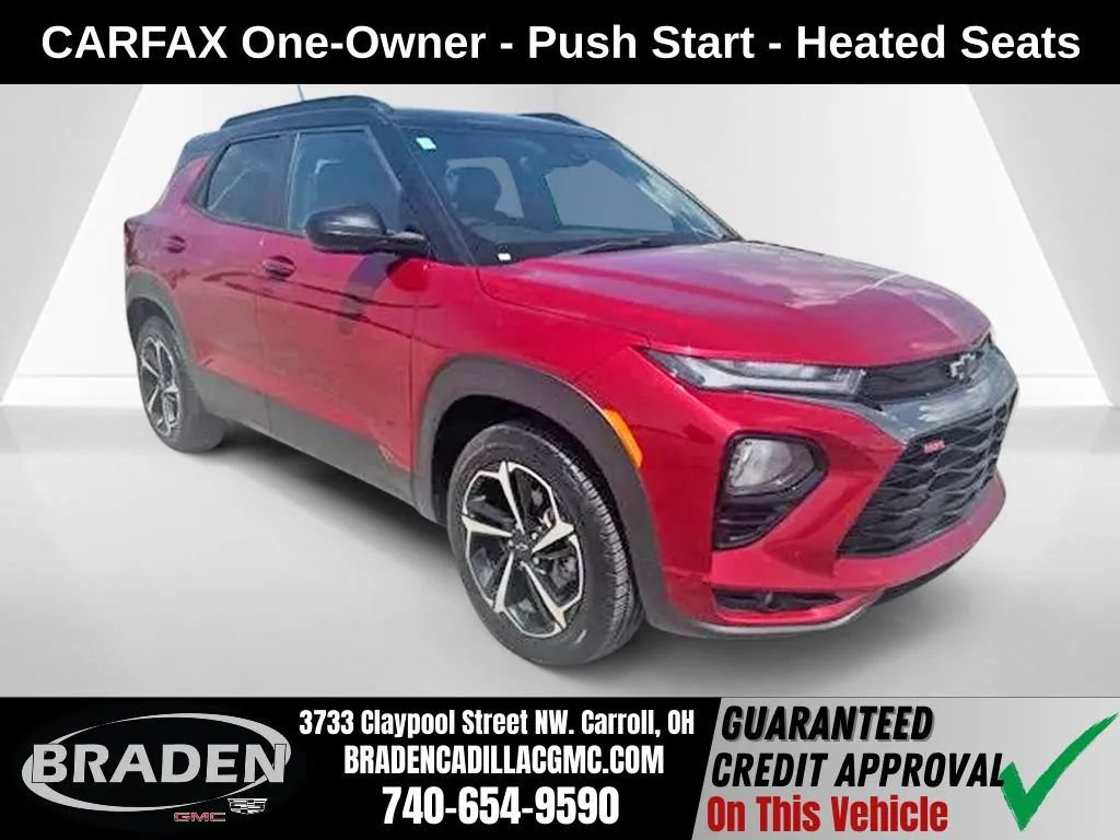 Used 2021 Chevrolet TrailBlazer RS w/ Technology Package