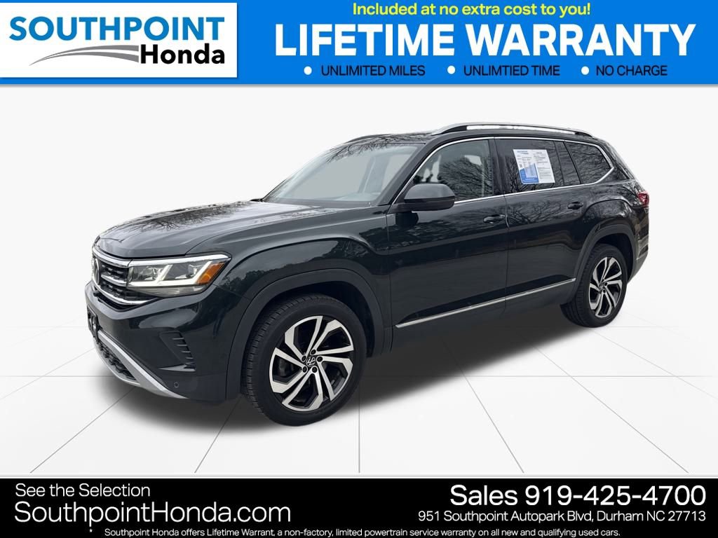 Used 2021 Volkswagen Atlas SEL Premium image 3