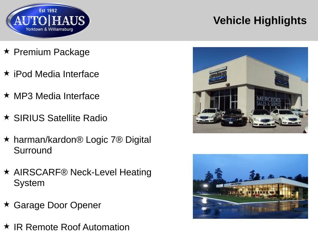 Used 2014 Mercedes-Benz SLK 250 w/ Premium Package image 2