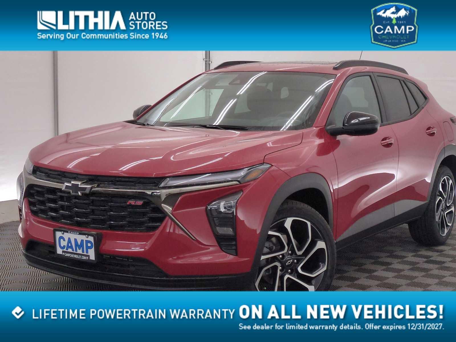 New 2026 Chevrolet Trax RS w/ Sunroof Package