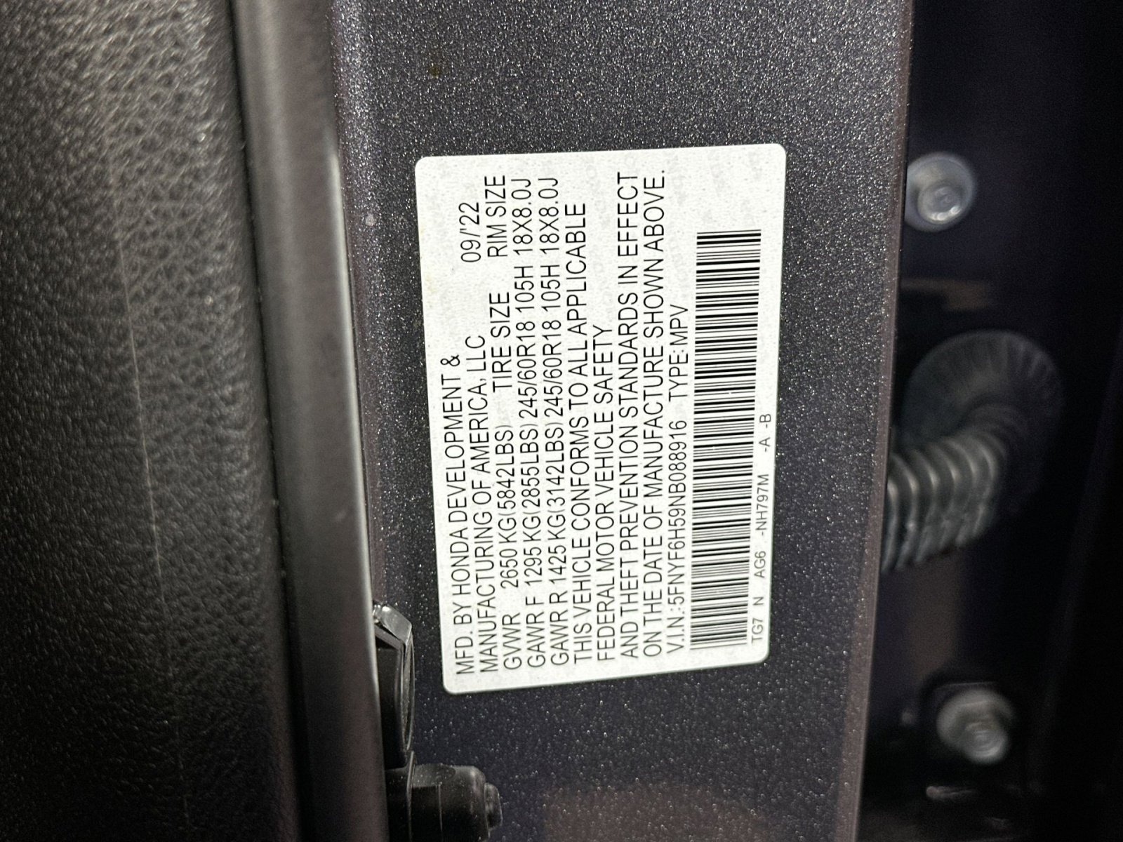 Used 2022 Honda Pilot EX-L image 42