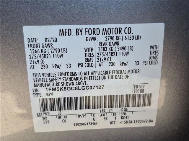 Used 2020 Ford Explorer ST w/ ST High-Performance Pack AWD/4WD image 20