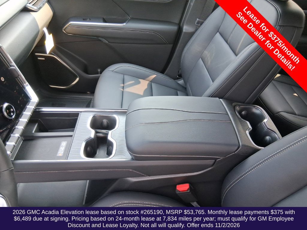 New 2026 GMC Acadia Elevation w/ Black Edition AWD/4WD image 32