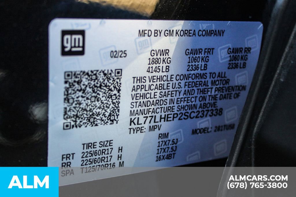 Used 2025 Chevrolet Trax LT w/ LT Convenience Package image 41