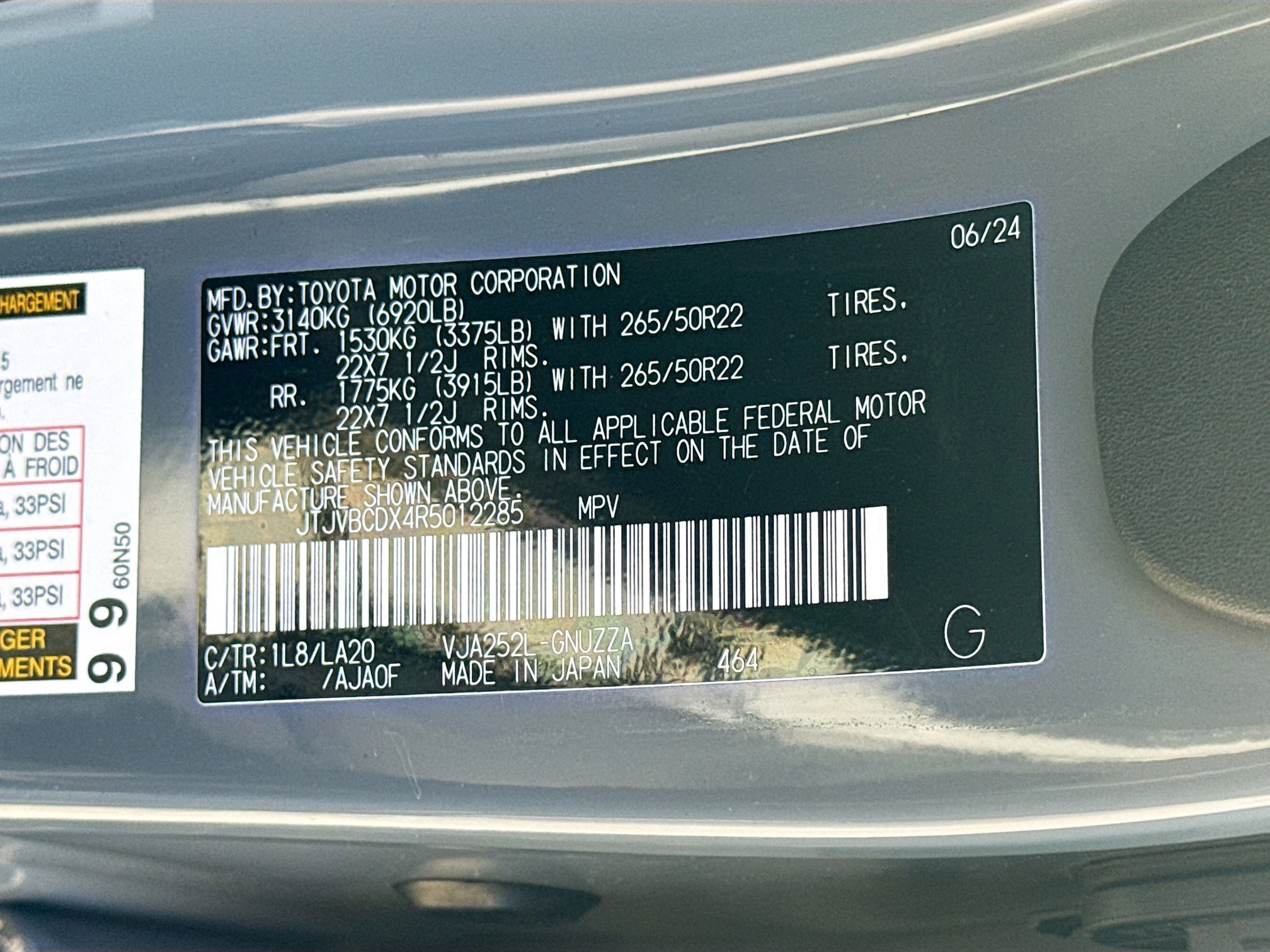 Used 2024 Lexus GX 550 w/ Accessory Package (Z1) image 26